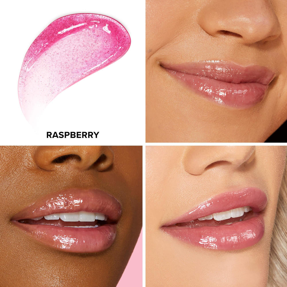 Too Faced Kissing Jelly Hydrating Lip Oil Gloss- Raspberry - The Beauty League Pakistan
