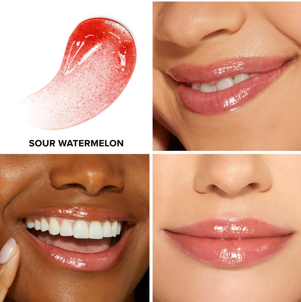 Too Faced Kissing Jelly Hydrating Lip Oil Gloss- Sour Watermelon - The Beauty League Pakistan