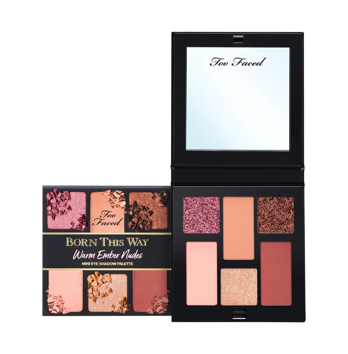 Too Faced- Born This Way Natural Nudes Mini Eye Shadow Palette- Warm Ember Nudes