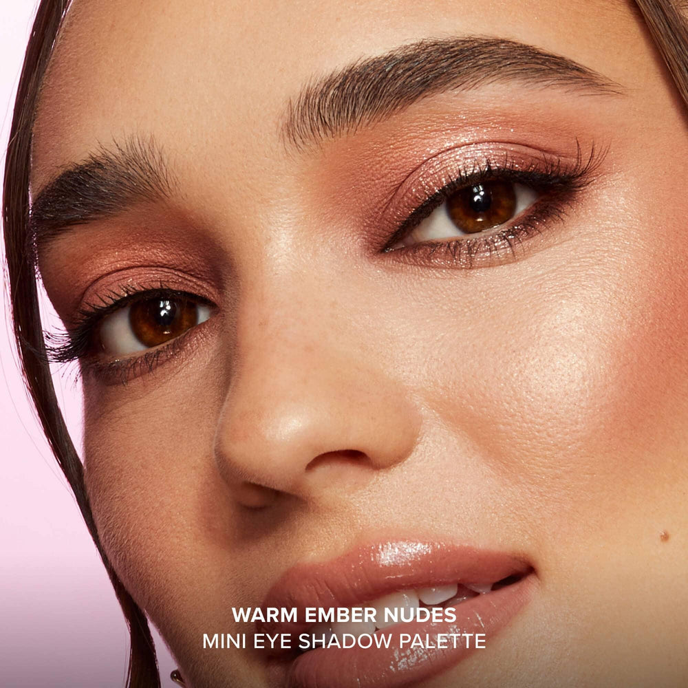 Too Faced- Born This Way Natural Nudes Mini Eye Shadow Palette- Warm Ember Nudes - The Beauty League Pakistan