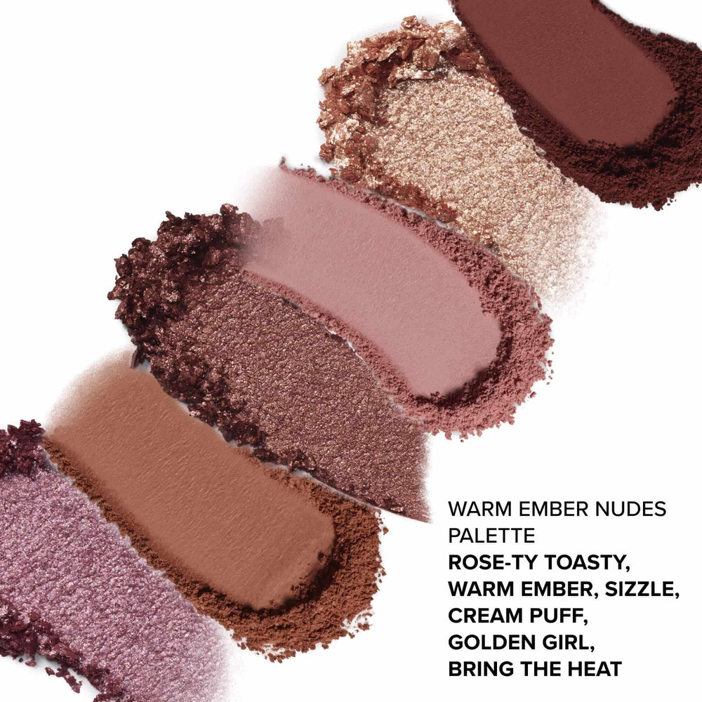 Too Faced- Born This Way Natural Nudes Mini Eye Shadow Palette- Warm Ember Nudes - The Beauty League Pakistan