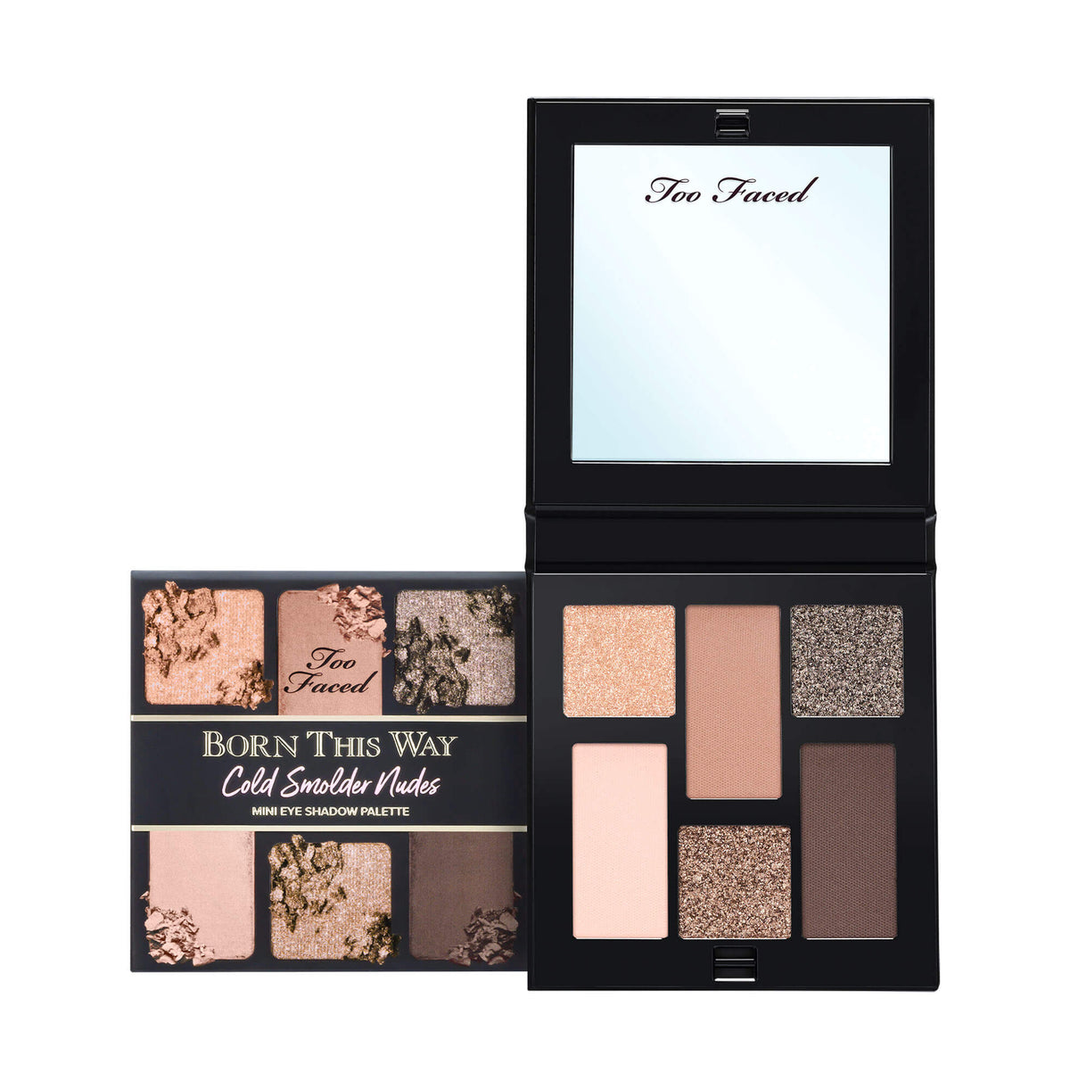 Too Faced- Born This Way Natural Nudes Mini Eye Shadow Palette- Cold Smolder Nudes