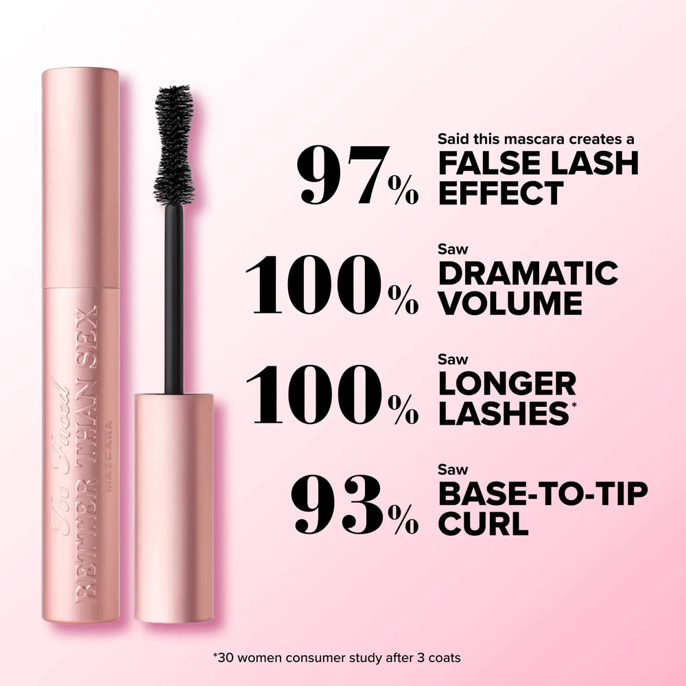 Too Faced- Foreplay & Better Than Sex Duo (Full Size) - The Beauty League Pakistan