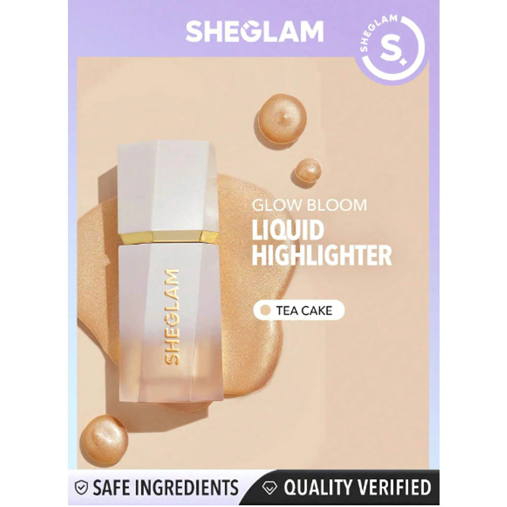 Sheglam - Glow Bloom Liquid Highlighter - Tea Cake