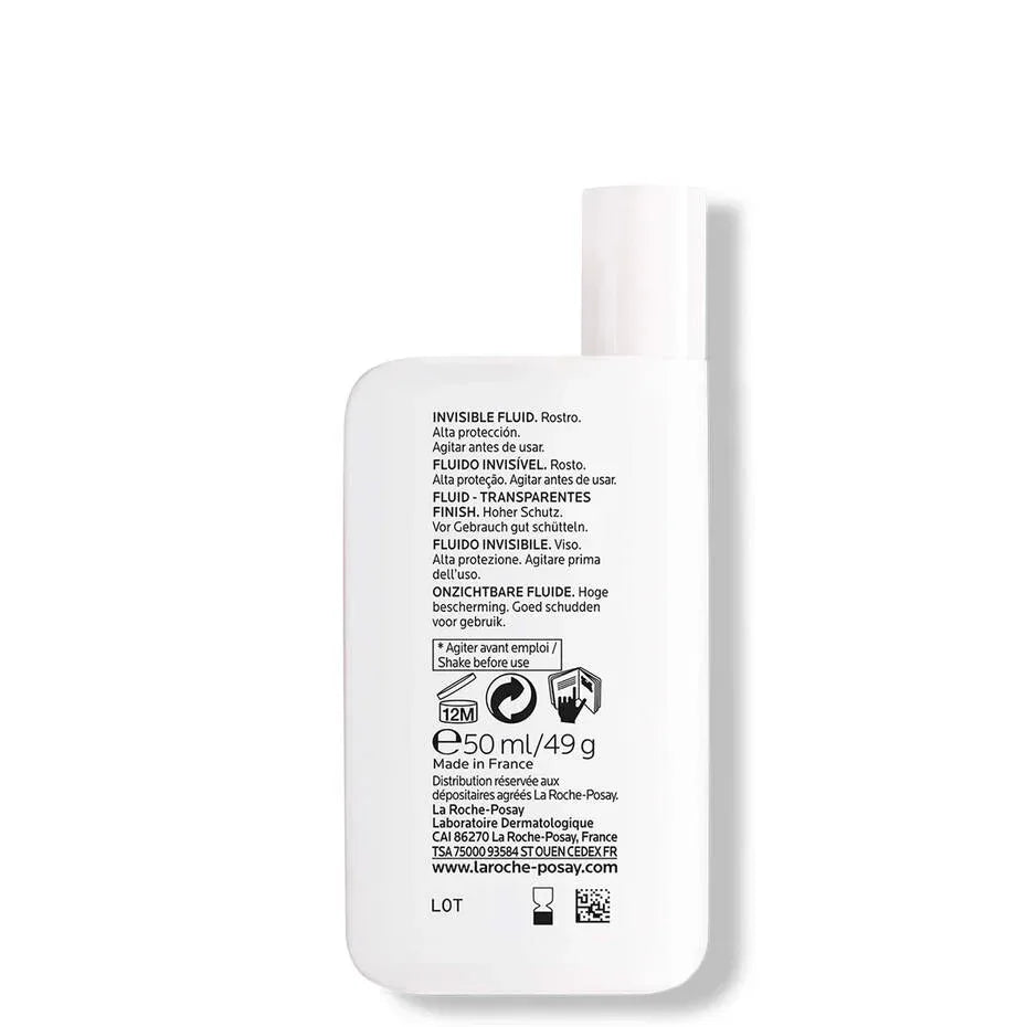 La roche Posay- ANTHELIOS ULTRA-LIGHT INVISIBLE FLUID SPF30 50ml - The Beauty League Pakistan