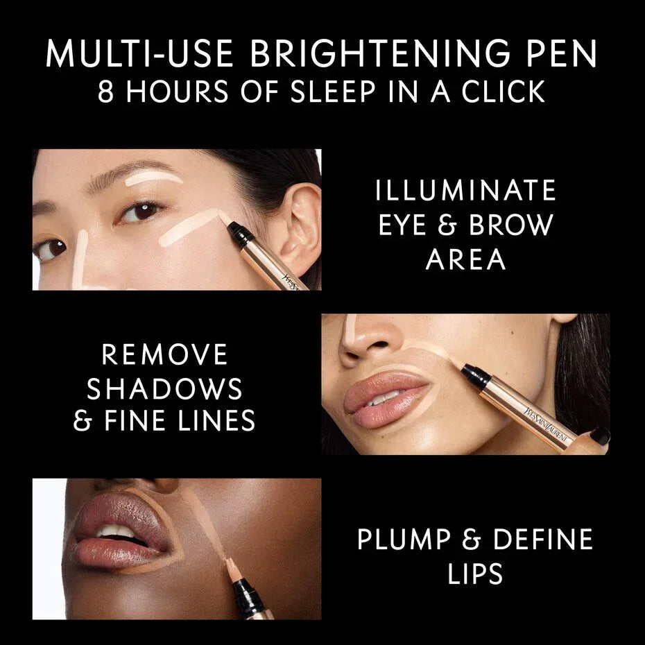 Yves Saint Laurent Touche Éclat All-Over Brightening Concealer Pen- 1 Luminous Radiance - The Beauty League Pakistan
