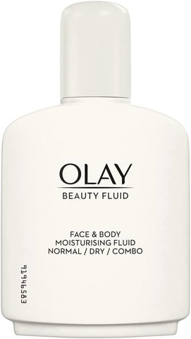 Olay Beauty Fluid Face And Body Moisturiser, with glycerin, 200 ml (UK)