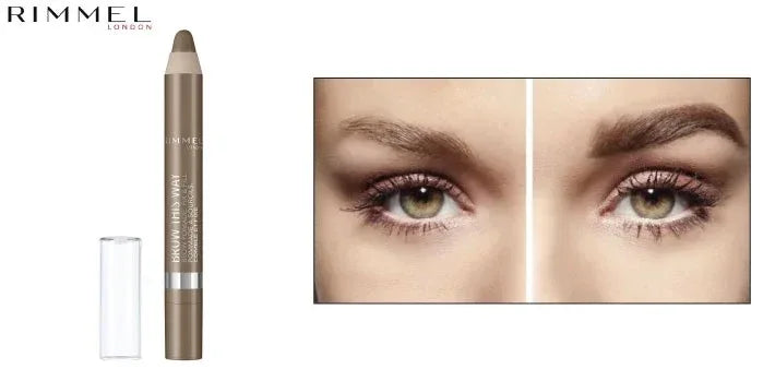 Rimmel London Brow This Way Brow Pomade - Medium 002 - The Beauty League Pakistan