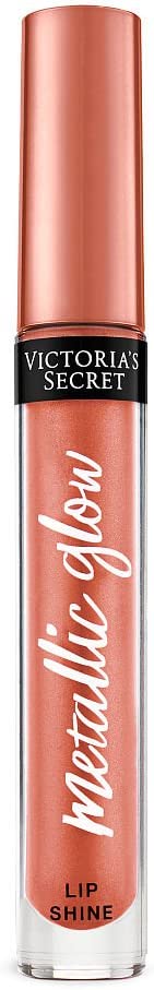 Victoria's Secret Beauty Rush Color Shine Lip Gloss Metallic Glow Rose Gold