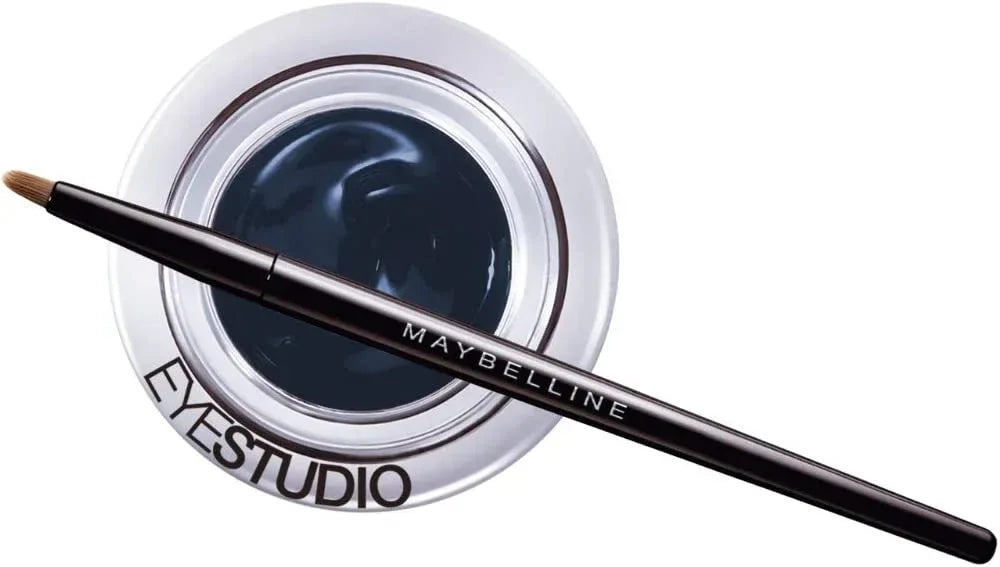 Maybelline Eyestudio Lasting Drama Gel Eyeliner With Brush - 03 Blue - The Beauty League Pakistan