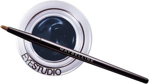 Maybelline Eyestudio Lasting Drama Gel Eyeliner With Brush - 03 Blue