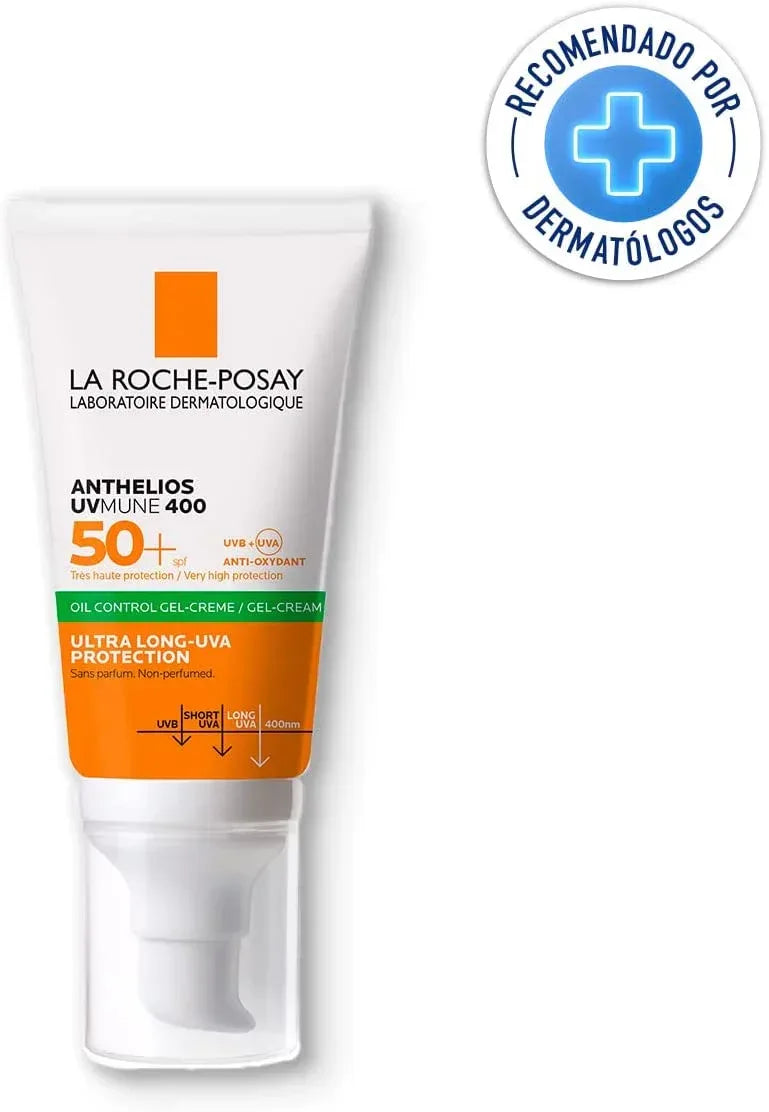 La Roche-Posay Anthelios UVMUNE 400 Oil Control Gel-Cream SPF50+ (EXP 2025) - The Beauty League Pakistan