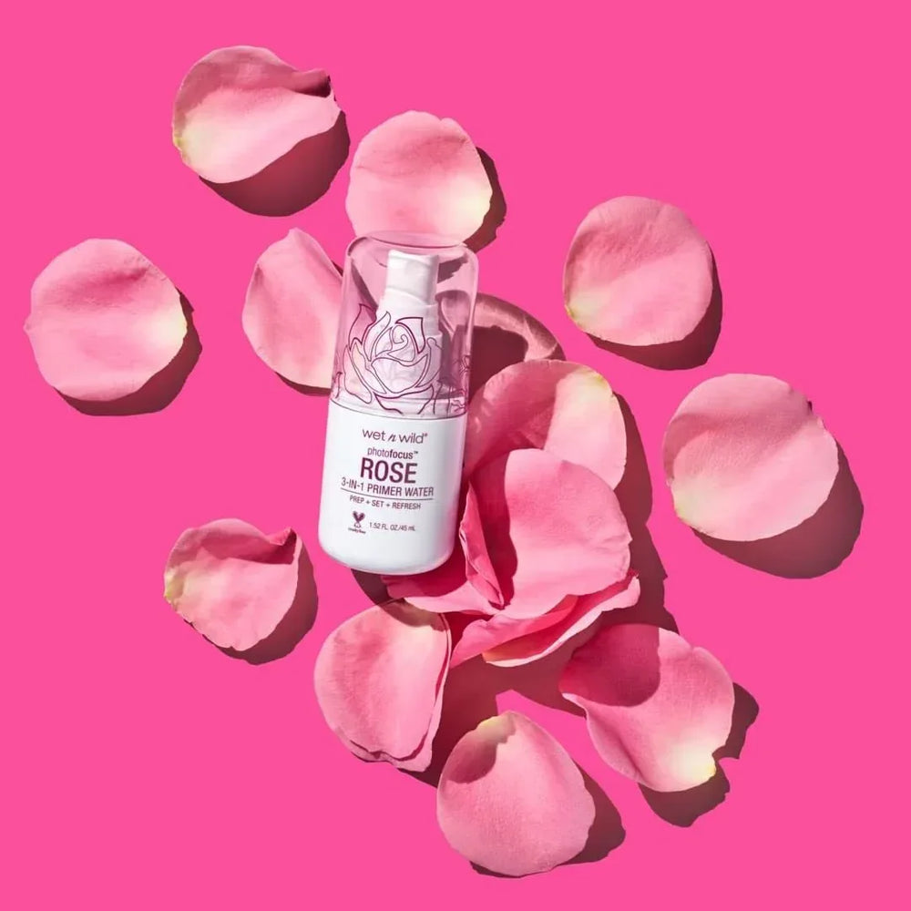 Wet n Wild Photofocus Primer Water – Rose Addiction - The Beauty League Pakistan