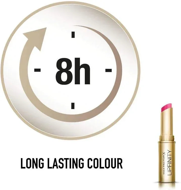 Max Factor Lipfinity Lipstick - 50 Just Alluring - The Beauty League Pakistan