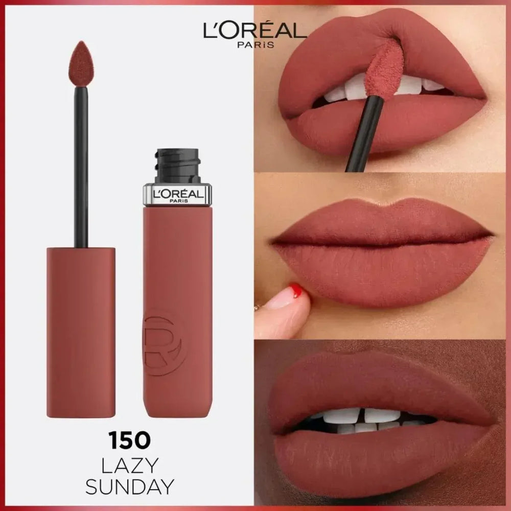 L'Oreal Paris Infallible Matte Resistance Liquid Lipstick- 150 Lazy Sunday - The Beauty League Pakistan