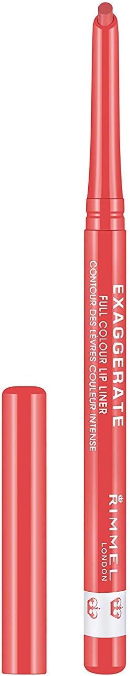 Rimmel London Exaggerate Automatic Lip Liner, 12 Peachy-Beachy.