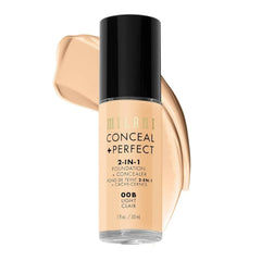 Milani- Conceal + Perfect 2-IN-1 Foundation + Concealer- 00b Light - The Beauty League Pakistan
