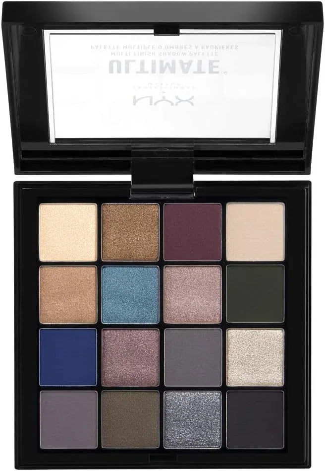 NYX- Ultimate Eye Shadow Palette- Ash - The Beauty League Pakistan