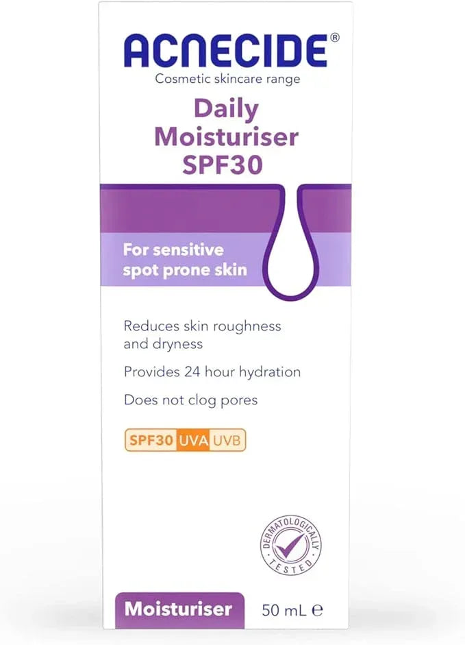 Acnecide Daily Moisturiser SPF30 50ml - The Beauty League Pakistan
