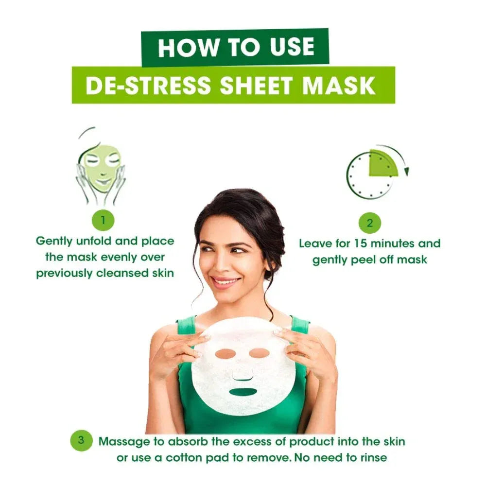 Simple- De-Stress Sheet Mask - The Beauty League Pakistan