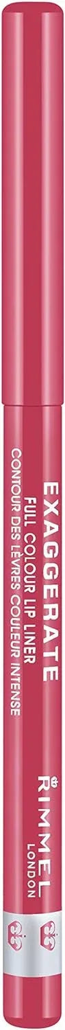Rimmel London Exaggerate Automatic Lip Liner, 13 Pink A Punch - The Beauty League Pakistan