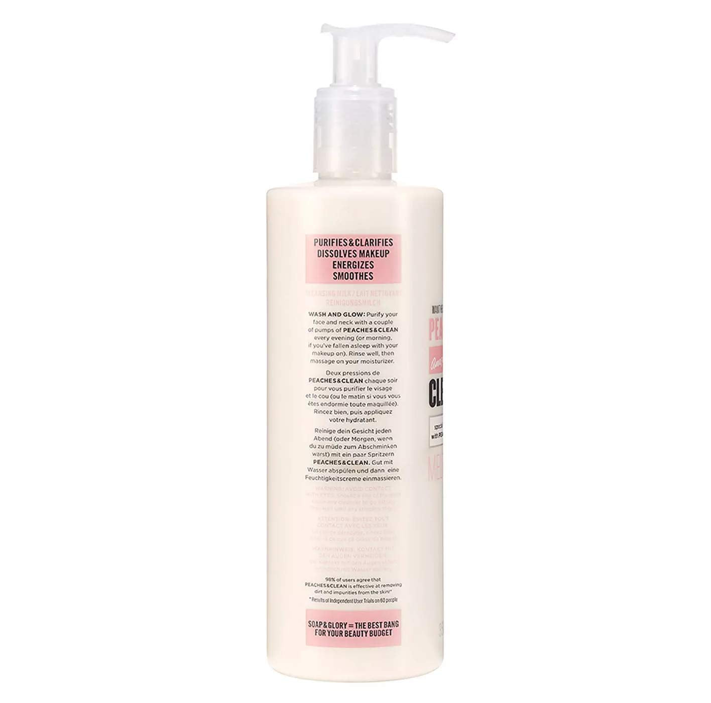 Soap and Glory Peaches and Clean Deep Cleansing Milk 350ml