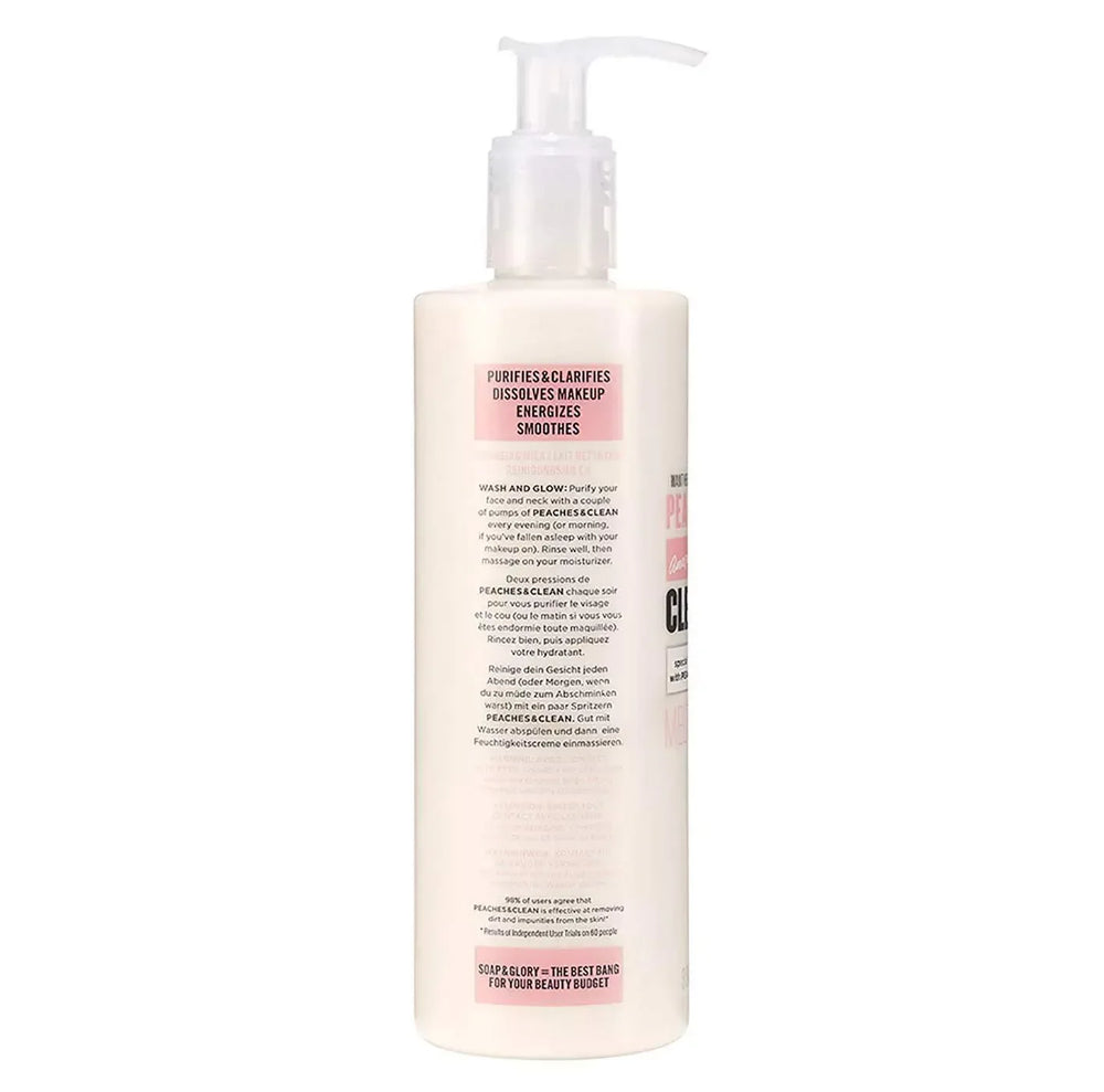 Soap and Glory Peaches and Clean Deep Cleansing Milk 350ml - The Beauty League Pakistan