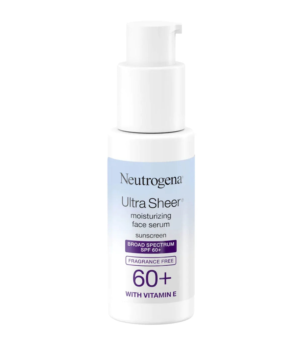 Neutrogena- Ultra Sheer® Oil-Free Face Serum With Vitamin E SPF 60+ - The Beauty League Pakistan