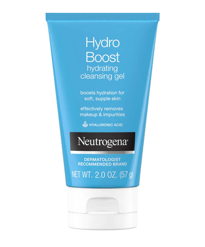 Neutrogena- Hydro Boost Cleansing Gel & Oil-Free Makeup Remover with Hyaluronic Acid