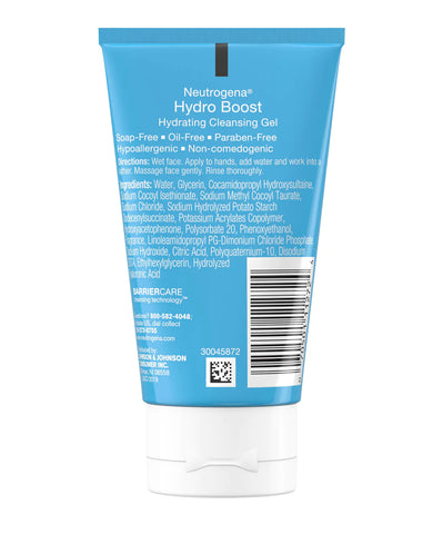 Neutrogena- Hydro Boost Cleansing Gel & Oil-Free Makeup Remover with Hyaluronic Acid