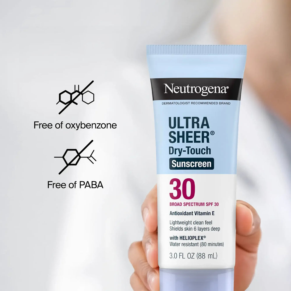 Neutrogena® Ultra Sheer® Dry-Touch Sunscreen Lotion Broad Spectrum SPF 30 - The Beauty League Pakistan
