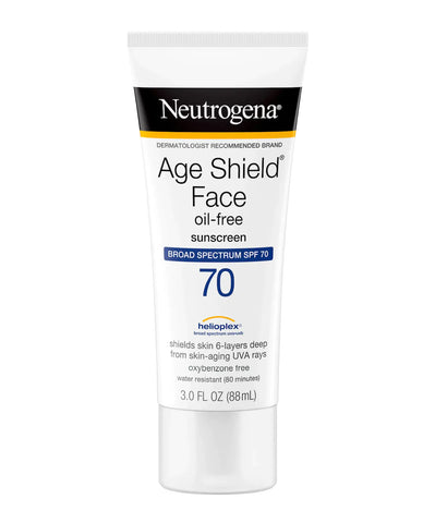 Neutrogena- Age Shield® Face Oil-Free Oxybenzone-Free Sunscreen Broad Spectrum SPF 70