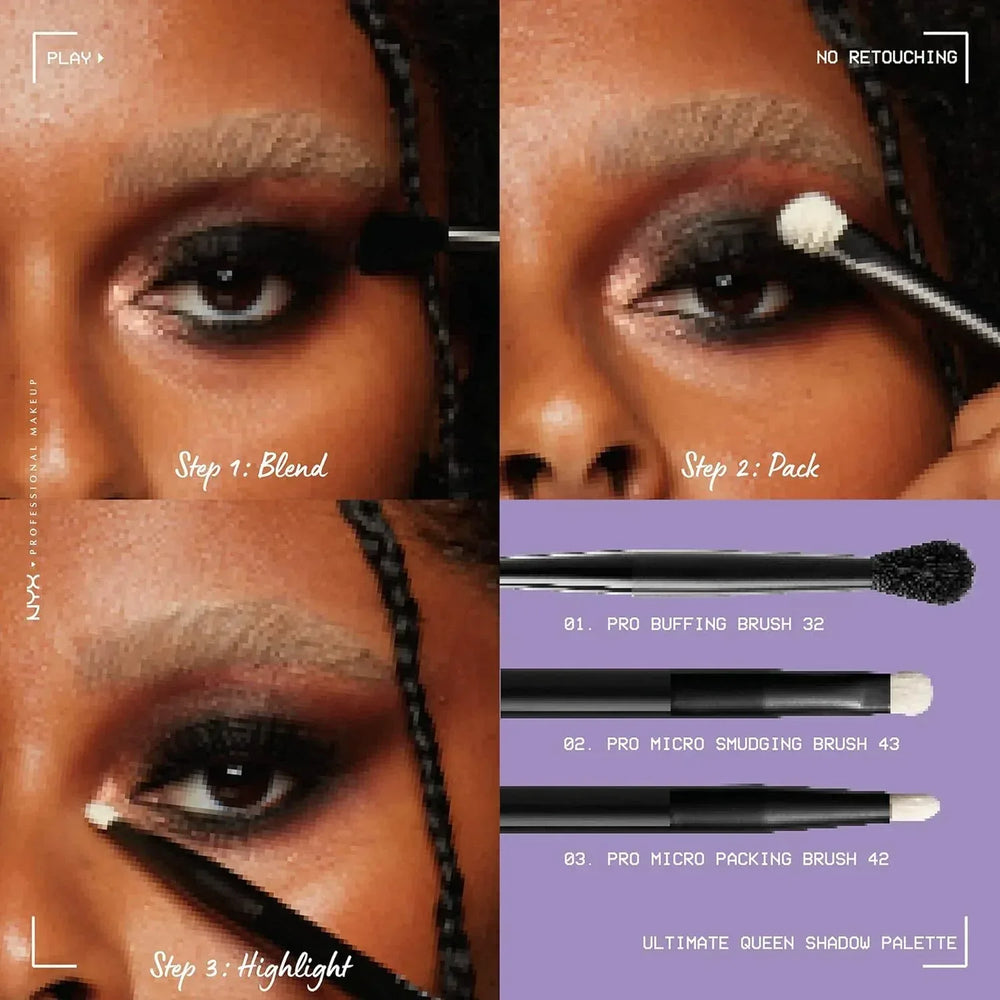 NYX- Ultimate Shadow Palette- Ultimate Queen - The Beauty League Pakistan