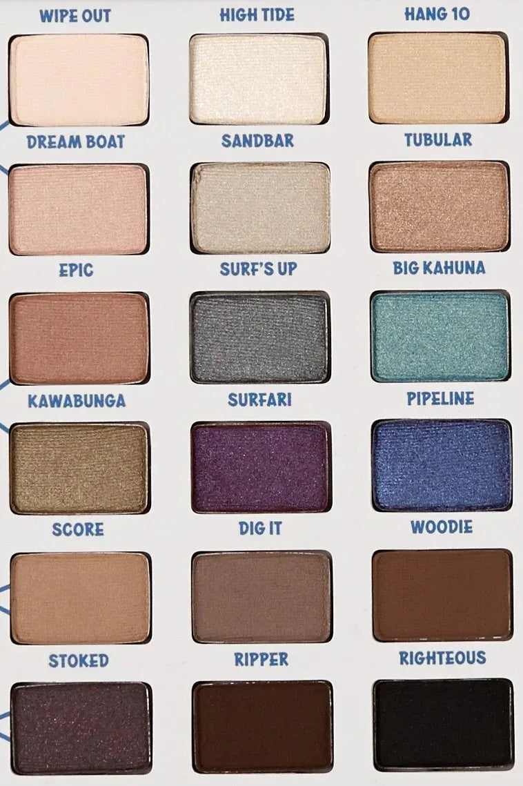 The Balm Balmsai Eyeshadow and Brow Palette with Shaping Stencils - The Beauty League Pakistan