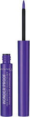 Rimmel London, Wonder'Proof 24Hr Waterproof Colour Eyeliner, 04 Deep Purple,