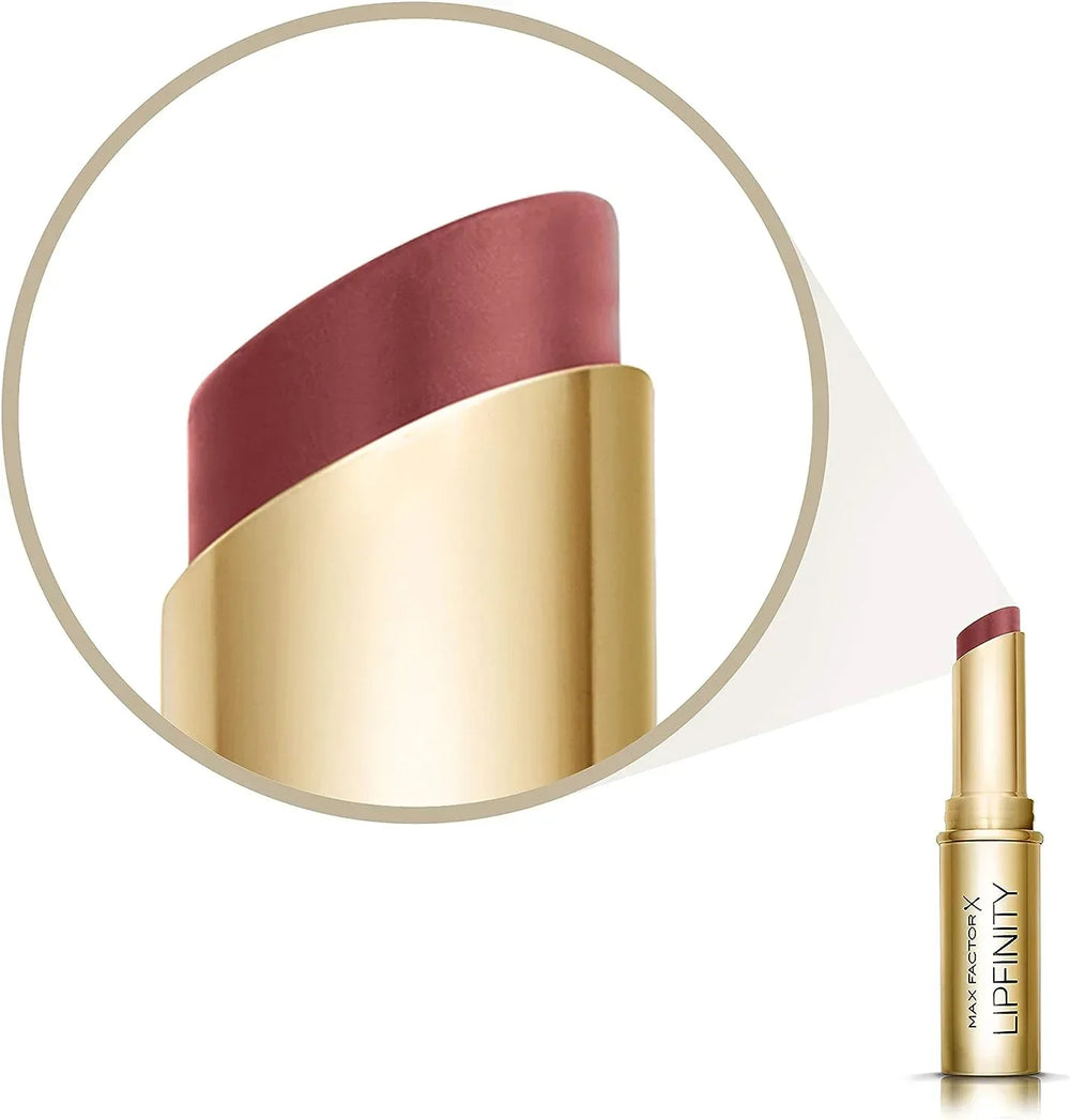 Max Factor Lipfinity Long Lasting Bullet Lipstick, Always Elegant 70, - The Beauty League Pakistan