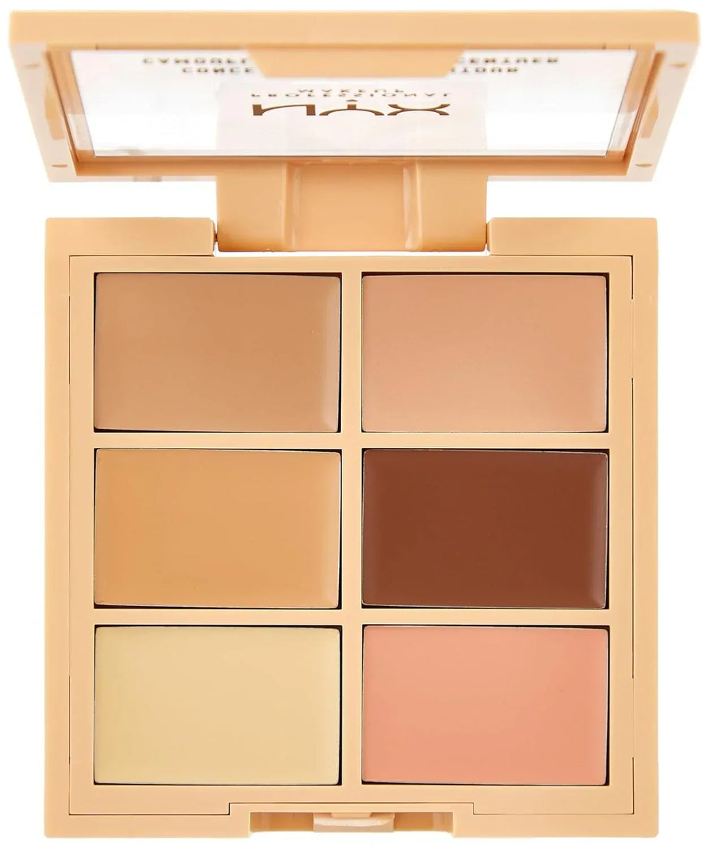 NYX Conceal, Correct, Contour Palette, Light 01 - The Beauty League Pakistan