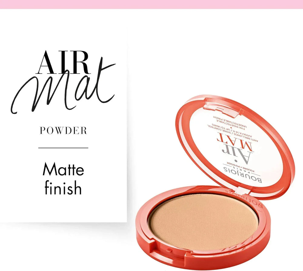 Bourjois-Air Mat Compact Powder-02 Light Beige - The Beauty League Pakistan