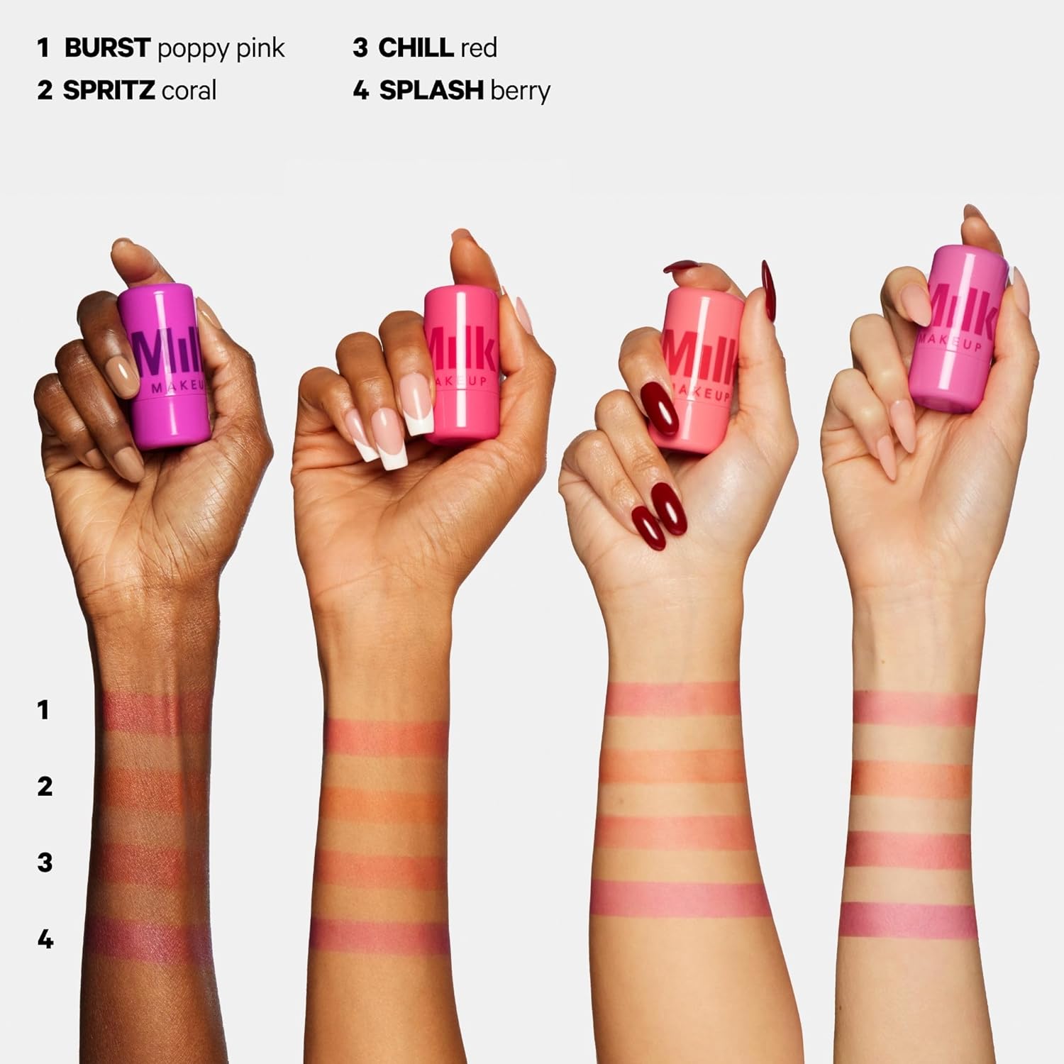 Milk Makeup- Cooling Water Jelly Tint sheer lip + cheek stain- Splash