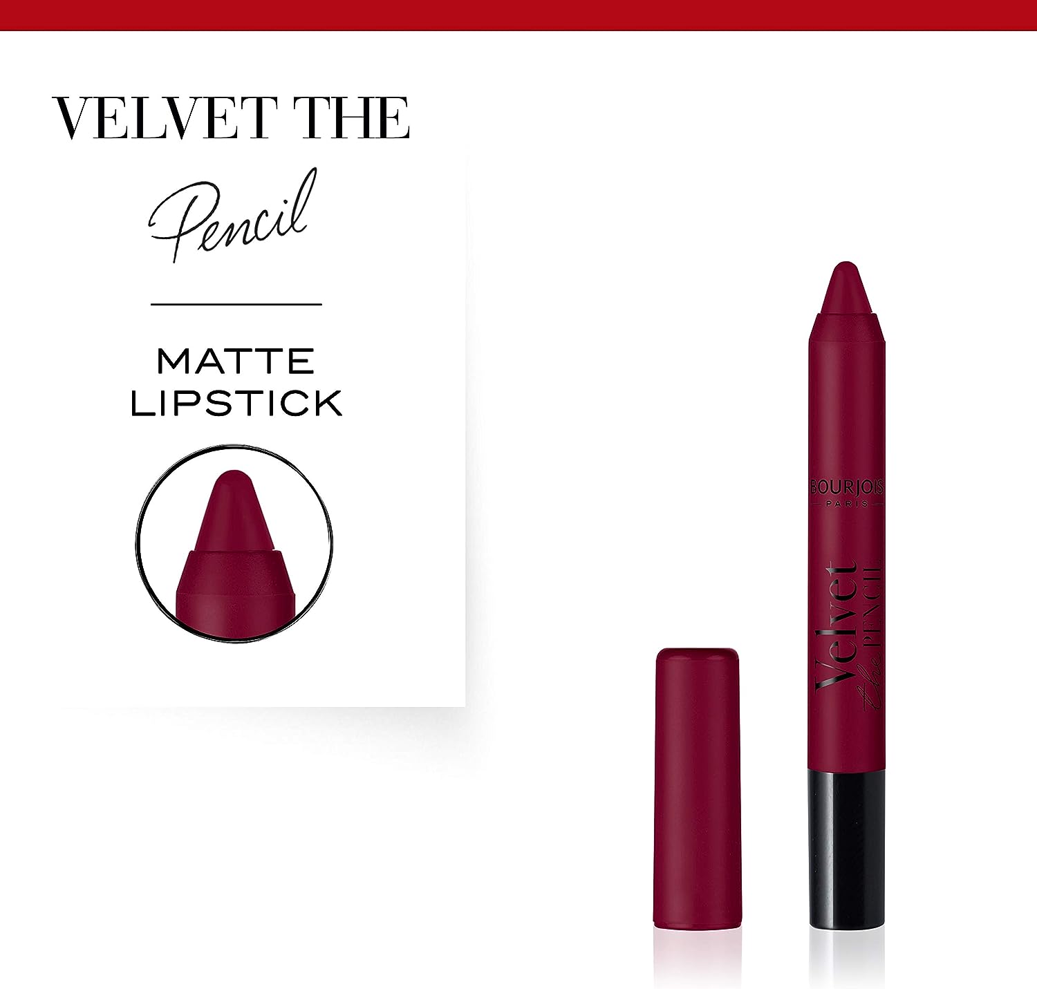 Bourjois Velvet The Pencil Matte Lip Pencil 18 I'M So Plu(M)Cky