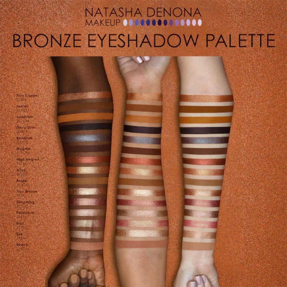 Natasha Denona Bronze Eyeshadow Palette - The Beauty League Pakistan