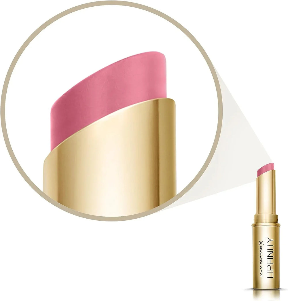 Max Factor Lipfinity, Bullet Lipstick, Long Lasting, 60 Evermore Lush - The Beauty League Pakistan