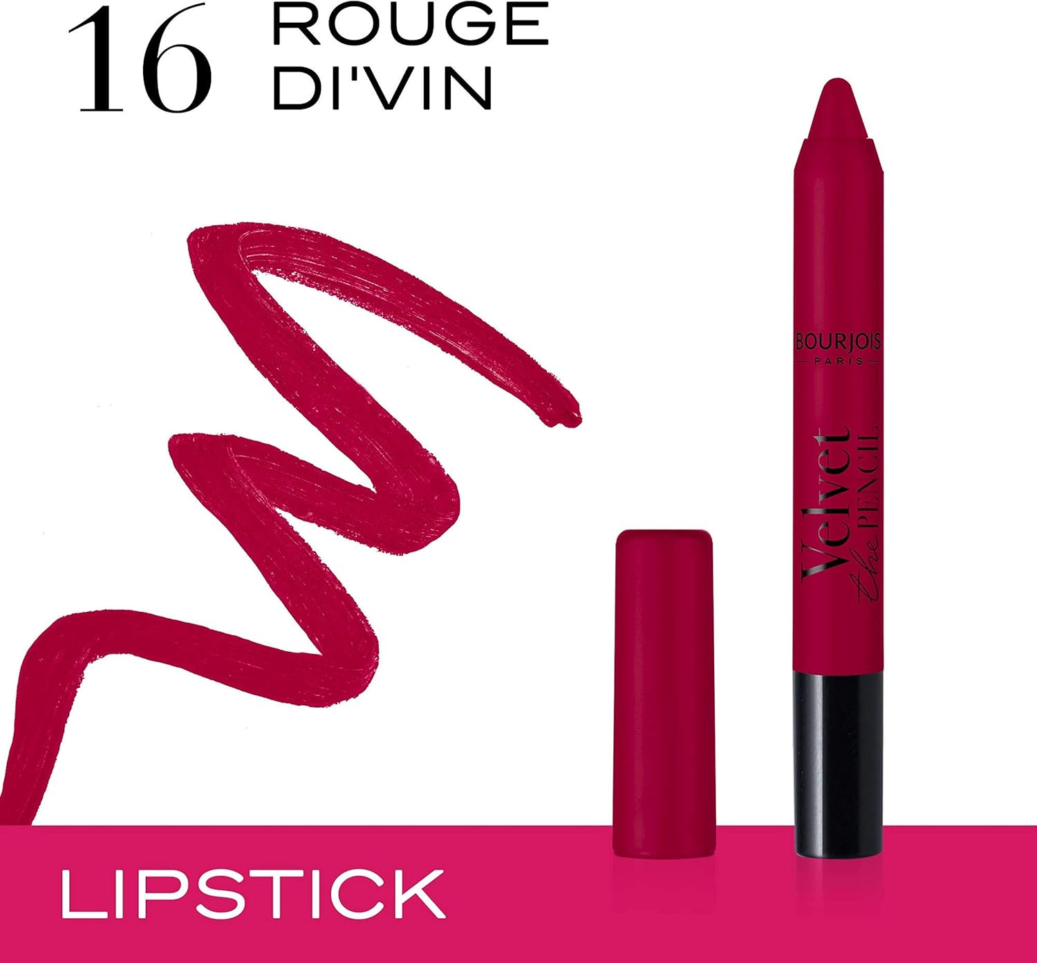 Bourjois Velvet The Pencil Lip Liner 16 Rouge Di'vin