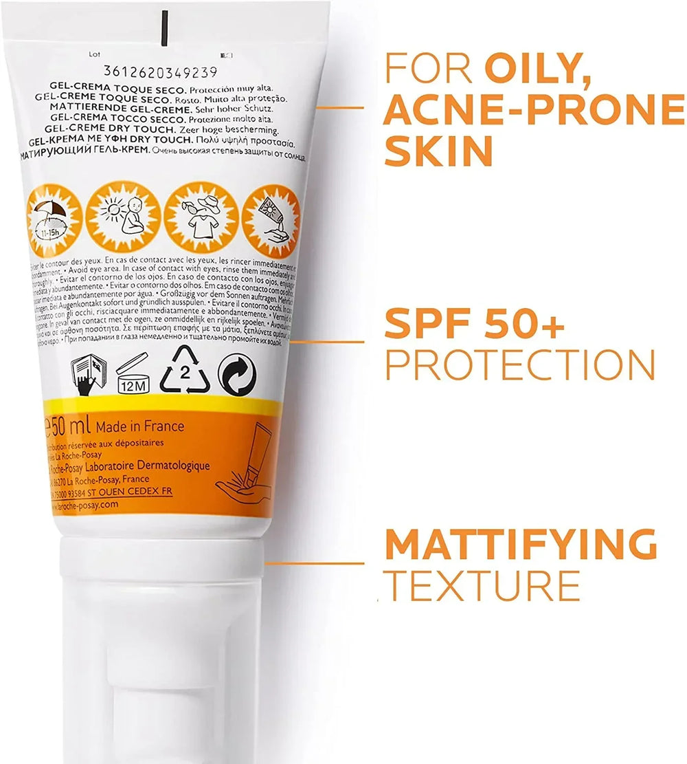 La Roche-Posay Anthelios UVMUNE 400 Oil Control Gel-Cream SPF50+ (EXP 2025) - The Beauty League Pakistan