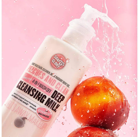 Soap and Glory Peaches and Clean Deep Cleansing Milk 350ml