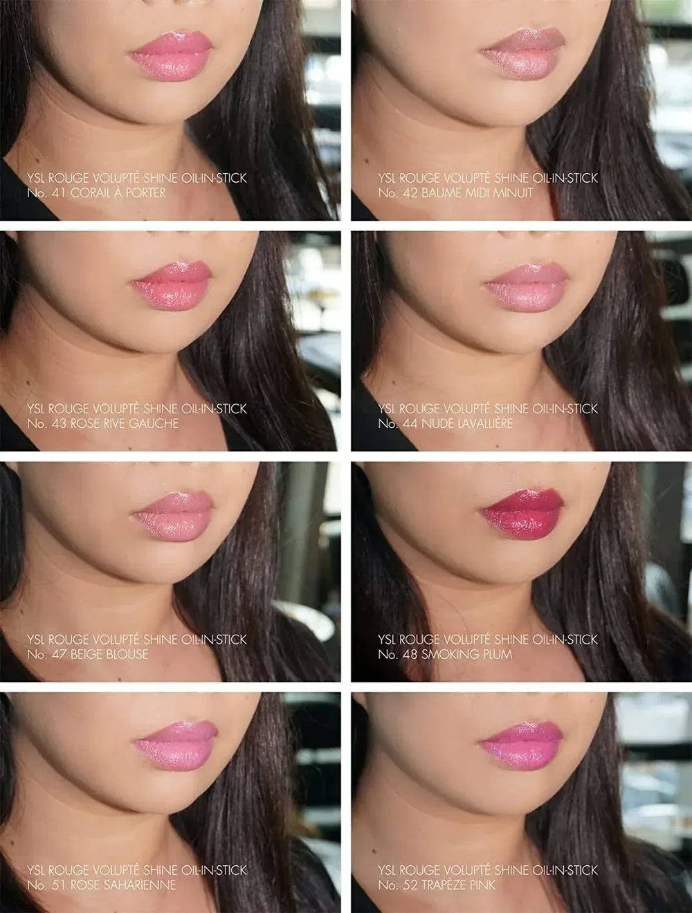 Yves Saint Laurent Rouge Volupte Shine - 44 Nude Lavalliere - The Beauty League Pakistan