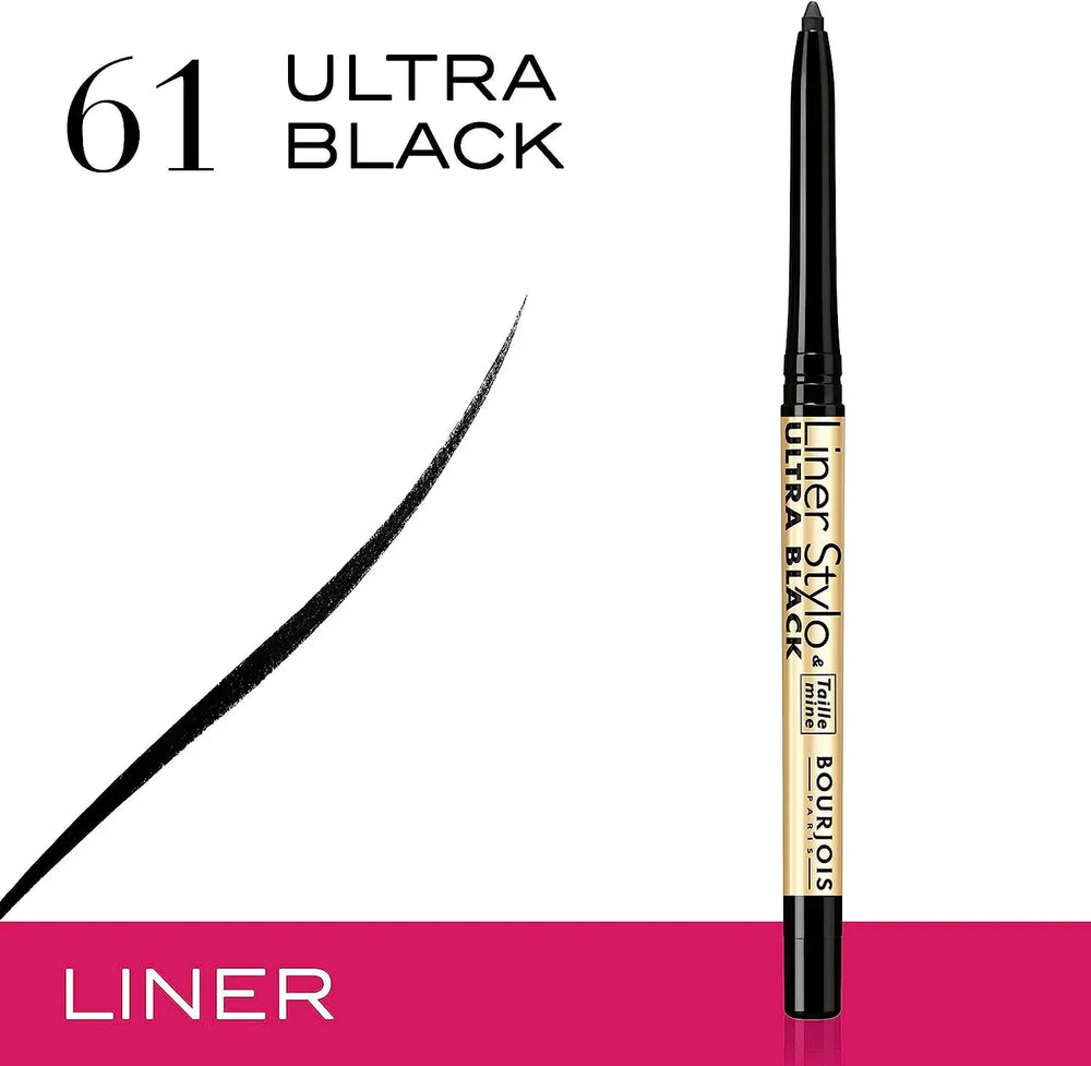 Bourjois Liner Stylo Eyeliner - 61 Ultra Black - The Beauty League Pakistan