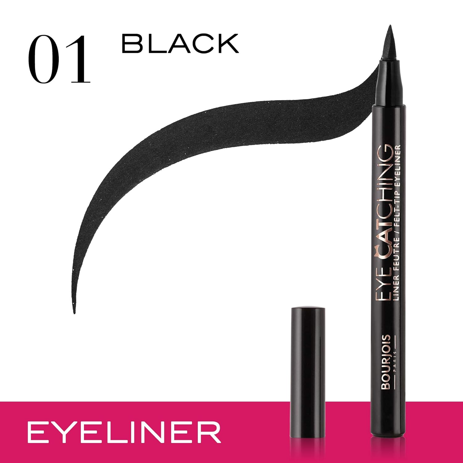 Bourjois Eye Catching Eyeliner 01 Black