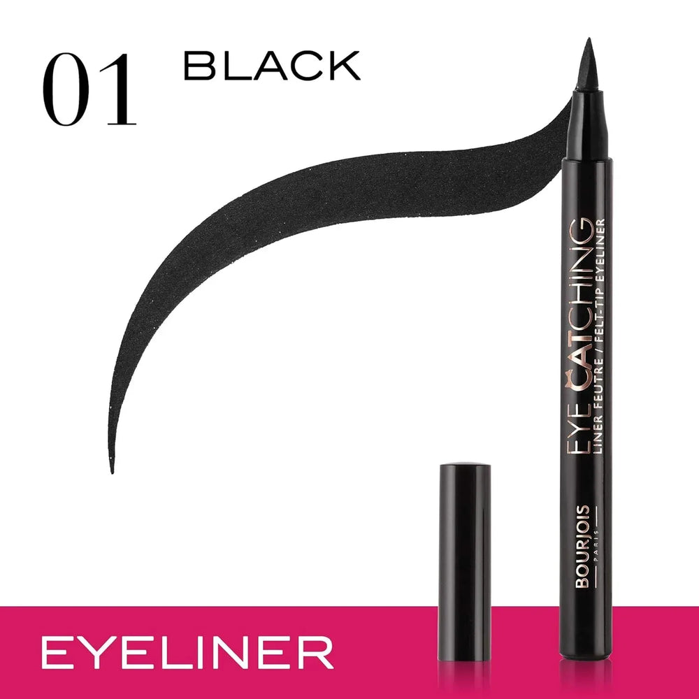 Bourjois Eye Catching Eyeliner 01 Black - The Beauty League Pakistan