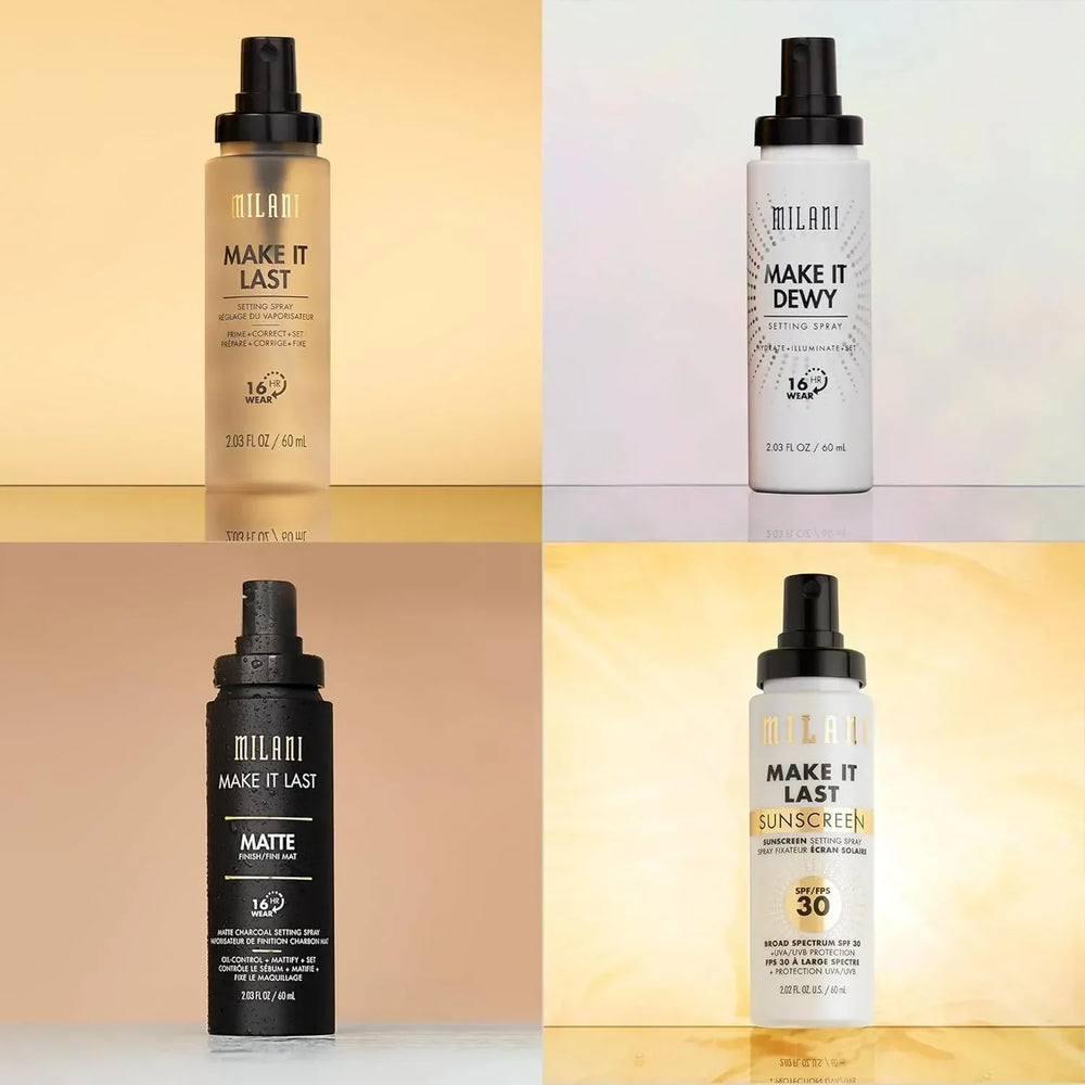 Milani Make it Last Dewy Setting Spray: Hydrate + Illuminate + Set 60ml - The Beauty League Pakistan